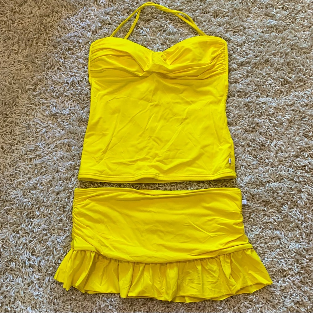 Bright Yellow Tankini